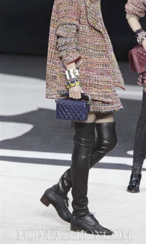 chanel leather leg warmers|Chanel Winter Accessories .